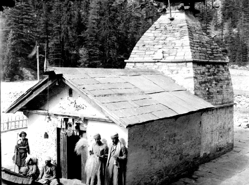 old pic of gangotri temple