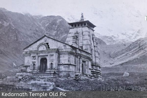 old pic of kedarnath temple