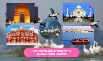 Golden Triangle Tour India with Udaipur